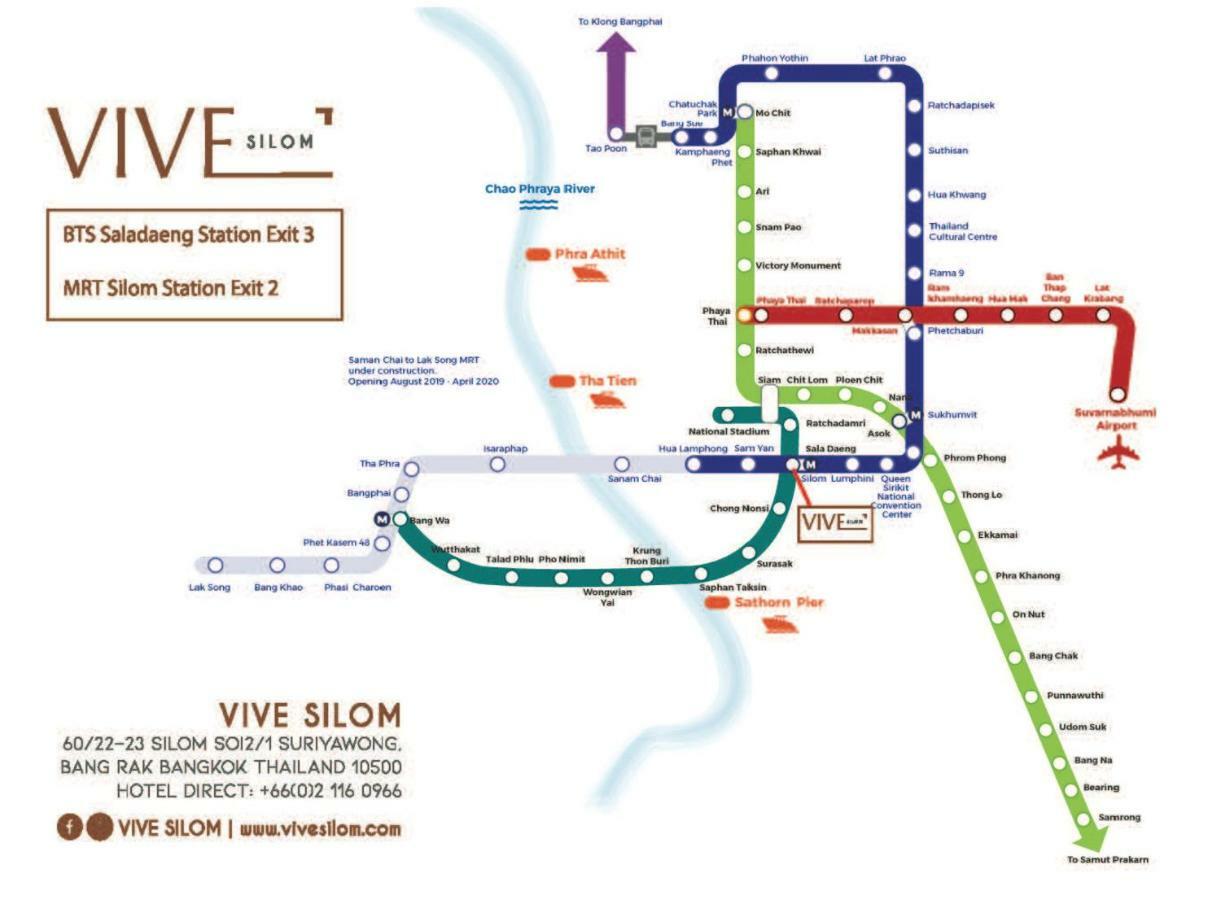 מלון בנגקוק Vive Silom מראה חיצוני תמונה